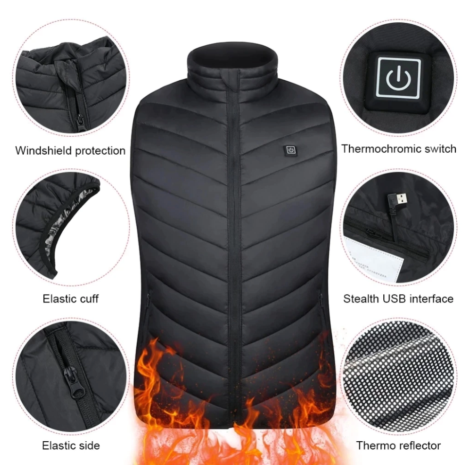E-Heat™ BodyWarmer - Lämmitetty Liivi